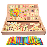 早教数字棒运算学习盒数数棒算术数学教具婴儿童益智玩具1-3-6岁