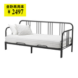 广州深圳上海沈阳宜家家居代购IKEA 费斯多 坐卧两用床带2个床垫