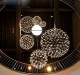 吊灯创意个性餐厅灯LED火花球moooi创意烟花满天星空现代客厅吊灯