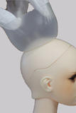 bjd sd叶罗丽可儿玩具公仔娃娃假发硅胶头套娃娃保护头套