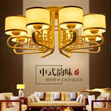 新中式吊灯客厅灯创意铁艺中国风古典卧室餐厅灯简约酒店会所灯具