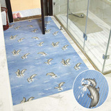 超大号加厚浴室洗澡防滑垫脚垫地垫 塑料地毯地板垫拼接泡沫垫子