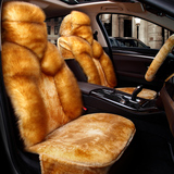 汽车坐垫冬季羊毛绒座垫大众奥迪保暖车垫宝马3系5系7系X1X5座套