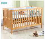 实木婴儿床 可拆分婴儿床  出口英国同款式 可变小床