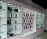 L形 电脑展柜 展示柜 玻璃货架数码展架货柜手机柜台配件陈列柜
