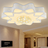 创意客厅led吸顶灯 现代简约节能卧室餐厅灯大气星形智能遥控灯具