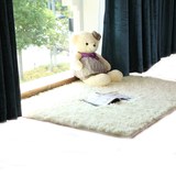 120*160丝毛柔软居家布艺地毯 客厅茶几 卧室床边毯 飘窗毯 定制