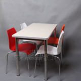 简约现代快餐桌椅组合小户型餐桌椅饭店餐桌家用餐厅小吃定做批发