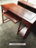 越南红木家具缅甸花梨电脑桌大果紫檀电脑桌花梨简单款电脑桌书桌