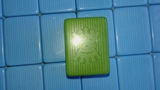 厂家直销家用中档麻将牌大号44mm墨绿色清仓处理全国包邮送桌布