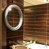 9938 欧式小号椭圆浴室镜子 卫生间镜子p7Yk90jVZj