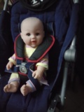 婴儿手推车汽车椅配件通用五点式安全带护垫,护肩包邮新品