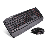 V-OX 神光T20游戏键鼠套装 双色背光CF LOL英雄联盟键盘鼠标套装