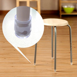 日本正品KM桌椅凳子腿套耐磨加厚硅胶脚垫防滑透明 多款可选4枚入