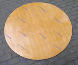 宜家圆台面 大折台面 实木桌面 家用餐桌 加固型 可折叠餐桌特