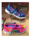代购Skechers/斯凯奇81241L Kids童鞋超轻女童鞋炫彩运动鞋