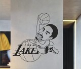 NBA科比湖人灌篮高手篮球海报运动人物男孩卧室背景