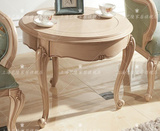 欧式美式实木家具实木休闲椅茶几组合靠椅卧室系列扶手椅阳台边几