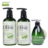 【天猫超市】CO.E韩伊Olive橄榄营养去屑焗油套装洗发护发大包装