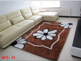 年末特价南韩丝花朵图案家居地毯客厅沙发茶几卧室床前飘窗地毯