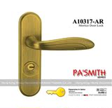 *香港域堡执手锁 房门锁 门锁现代欧式A10317-AR黄古铜色门锁室内