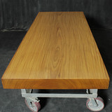 非洲柚木大板桌实木原木红木现货家具办公餐桌茶桌茶台柚木王板材
