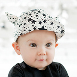 韩版春秋3-6-12个月婴儿帽子春夏0-1-2岁儿童男宝宝时尚鸭舌帽潮