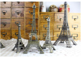 法国巴黎埃菲尔铁塔模型 服装店铺橱窗 咖啡屋软装饰礼品桌面摆件