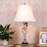 欧式水晶台灯玻璃卧室床头灯创意时尚奢华婚房装饰简约现代灯具