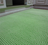 特价新款防滑短毛雪尼尔吸水地毯地垫 客厅卧室厨房浴室 可定做沙