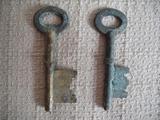 民国老货 老铜钥匙 怀旧收藏 老古董 老钥匙 铜钥匙 老铜锁配件