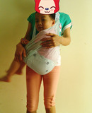 康贝方婴儿背带夏季网眼透气简易背巾加大版横抱式侧抱宝宝背袋
