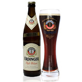 人工吹制无铅玻璃德国艾丁格啤酒专用杯 超大500ml款  两只起包邮