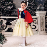 六一儿童演出服女童夏装舞蹈服装白雪公主裙迪士尼连衣裙蓬蓬裙