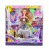 芭比娃娃套装大礼盒 带雨伞甜甜屋 洋娃娃可儿 芭比公主玩具 包邮