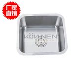 【kunNen柏方卫浴】不锈钢水槽/304厨房单槽台下洗菜盆3936B