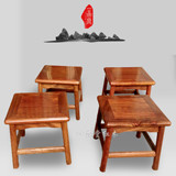 【宏博】非洲黄花梨木小板凳 仿古实木小方凳 红木小矮凳 儿童凳