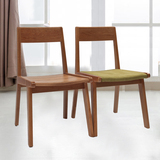 实木简约现代整装椅子餐桌餐椅组合白橡木电脑椅环保客厅家包邮