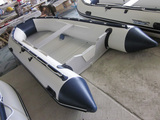 【帝诺亚舸】充气橡皮艇,钓鱼船 2.5米皮划艇  铝合金硬底冲锋舟
