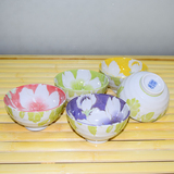 日本进口樱花浮雕陶瓷餐饮具米饭碗汤面碗水果沙拉碗家居厨房用品