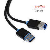 PROLINK PB460 USB A对B (USB3.0) 电脑笔记本 硬盘数据传输线