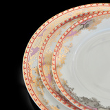 餐具套装 碗盘婚庆家用创意中式陶瓷碗筷套装 碗碟套装韩式礼盒装