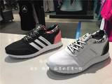 台湾正品代购Adidas/三叶草LosAngeles黑白花卉女鞋S78915 S78916
