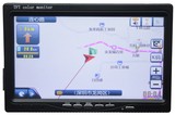 车载7寸高清GPS导航仪 仪表台式MP5GPS导航显示器 支持倒车可视