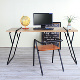 实木家用电脑桌商用办公桌单人创意写字个性时尚书桌办公桌椅组合