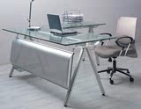 上海办公家具钢化玻璃老板桌时尚玻璃老板桌玻璃主管桌玻璃经理桌