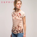 ESPRIT 2016新品 EDC 女士短袖T恤-036CC1K019吊牌价259