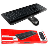 正品特价微软800无线桌面键鼠套 微软无线鼠标键盘套装 超薄静音