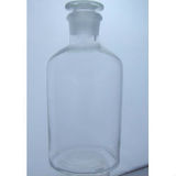 10000ml 白细口瓶 白小口瓶透明试剂瓶磨砂口玻璃瓶玻璃磨口瓶10L