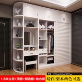 上海整体移门推拉门开门衣柜卧室家具板式衣柜定做定制衣柜衣帽间